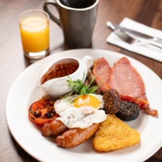 Full irish breakfast county arms birr co offaly cms-county-arms-hotel
